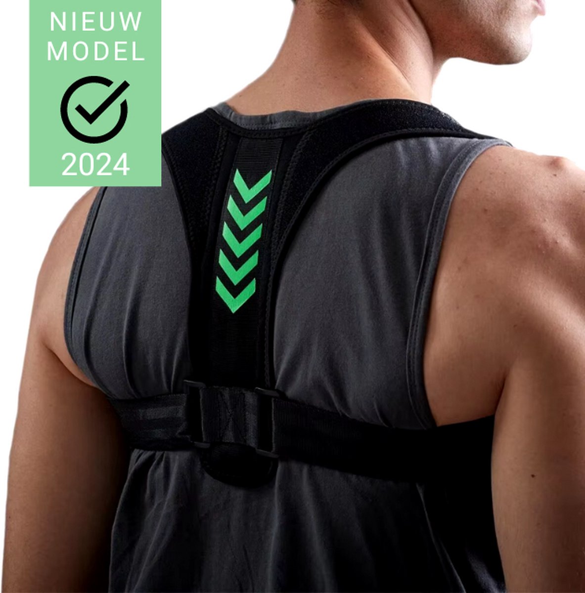 Sport-Goods Postuur Corrector – Verstelbare Rug- Schouderbrace voor een Betere Houding