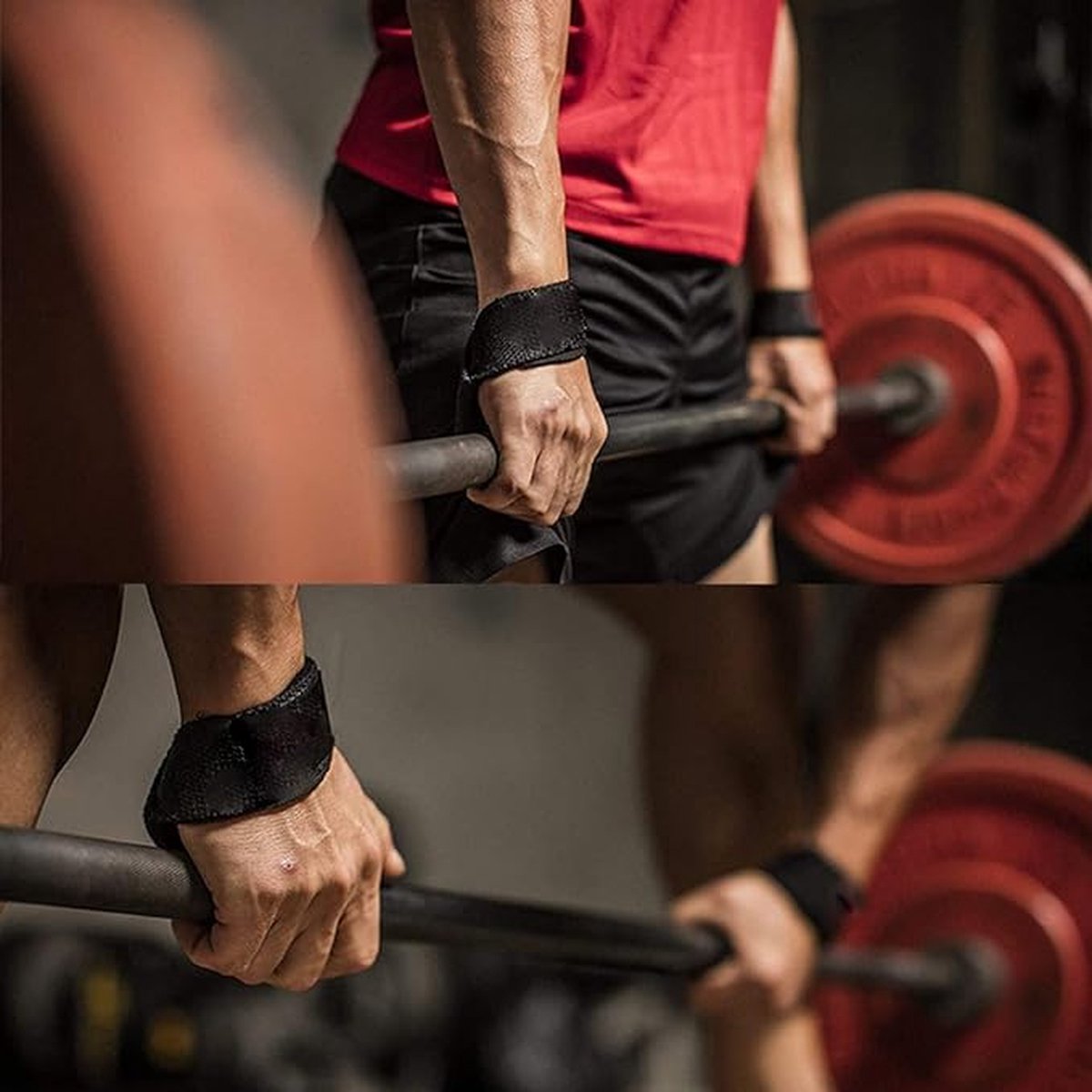 Wrist Wraps – Set van 2 Lifting Straps voor Maximale Grip & Kracht
