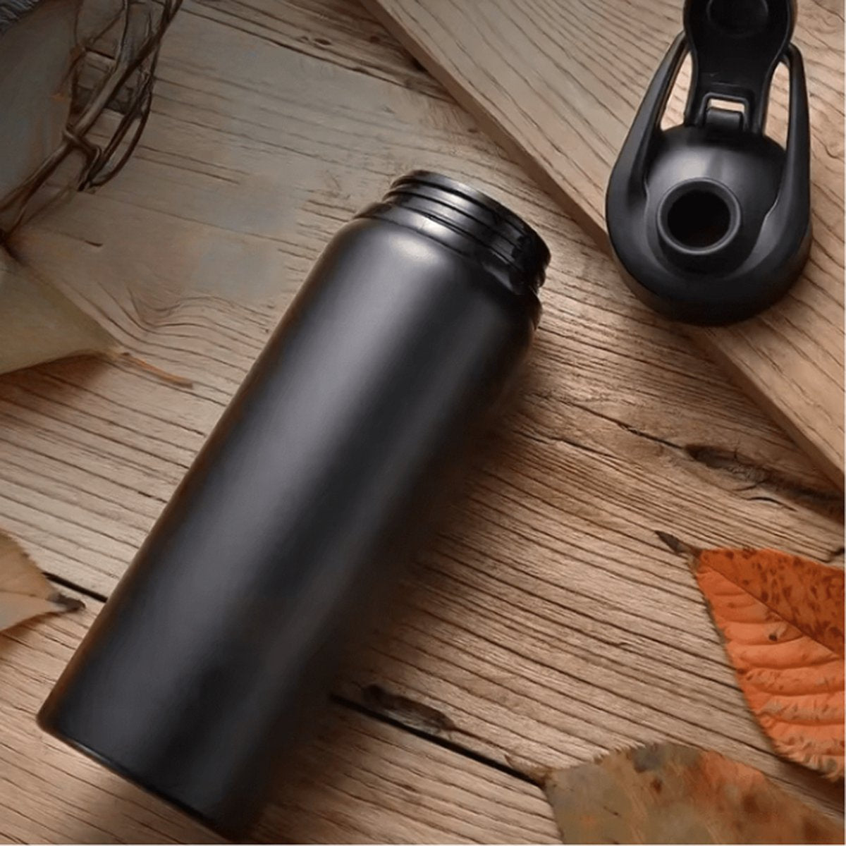 Roestvrijstalen Waterfles 600ml – Duurzaam, Lekvrij & Stijlvol