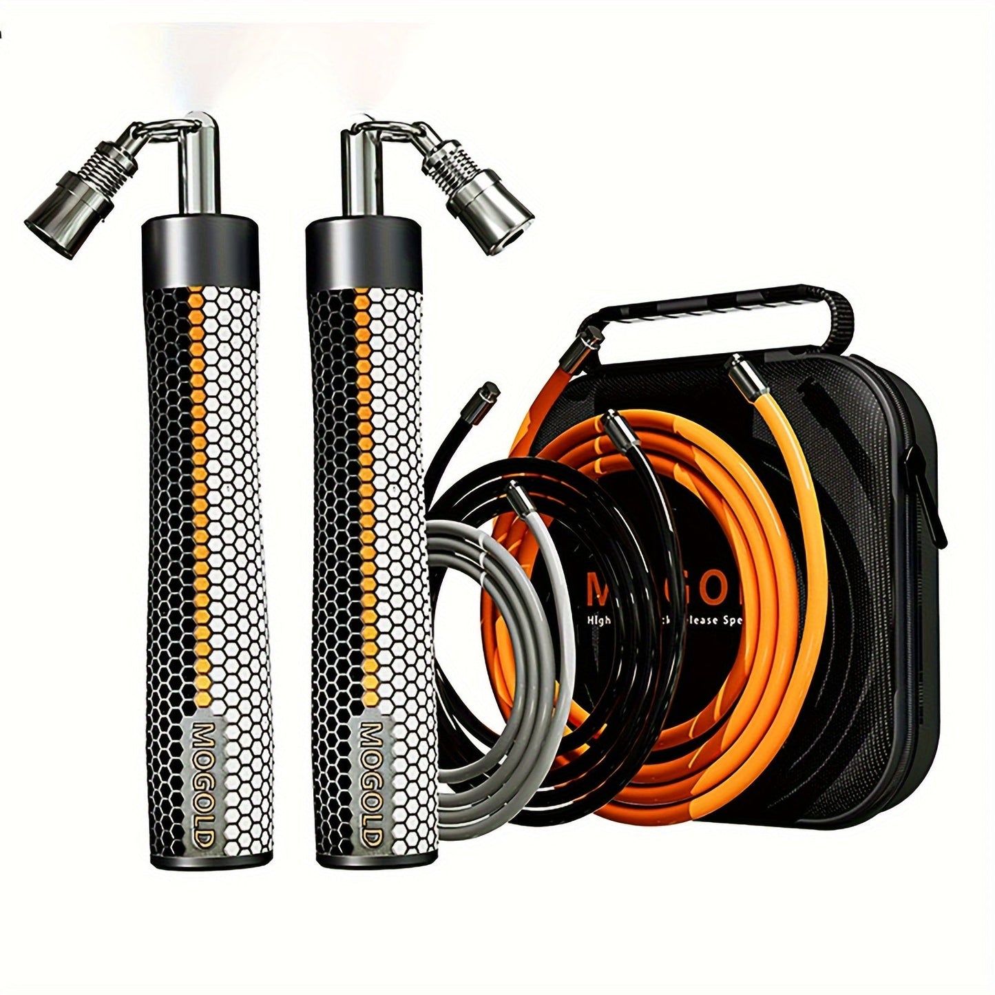 Speed Springtouw – Verstelbaar Jump Rope met Aluminium Handvatten voor Cardio, HIIT & Boksen-0