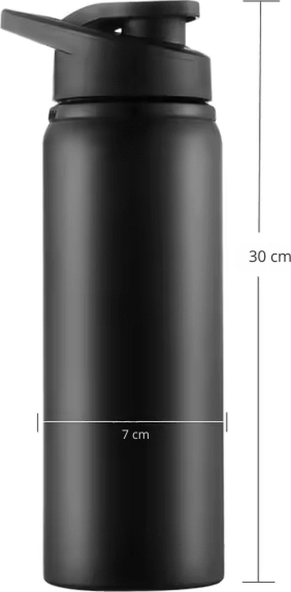 Sport bidon / waterfles roestvrijstaal