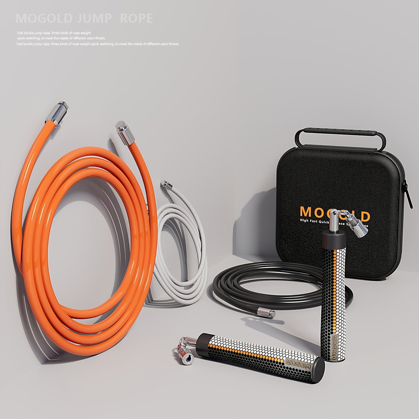 Speed Springtouw – Verstelbaar Jump Rope met Aluminium Handvatten voor Cardio, HIIT & Boksen-2