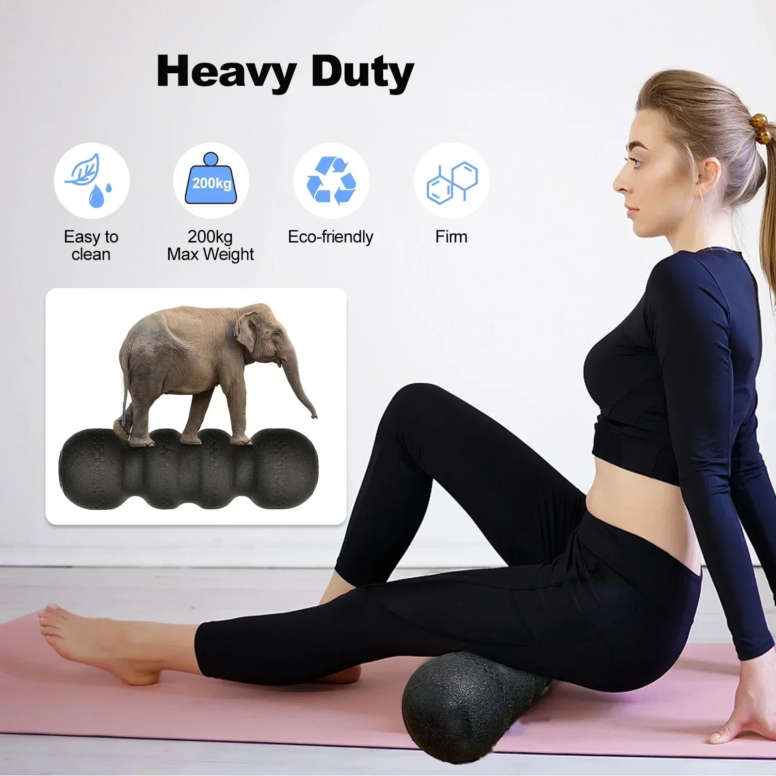 Peanut Massageroller – Duo Foam Roller voor Rug, Nek & Diepe Spiermassage | Triggerpoint-3
