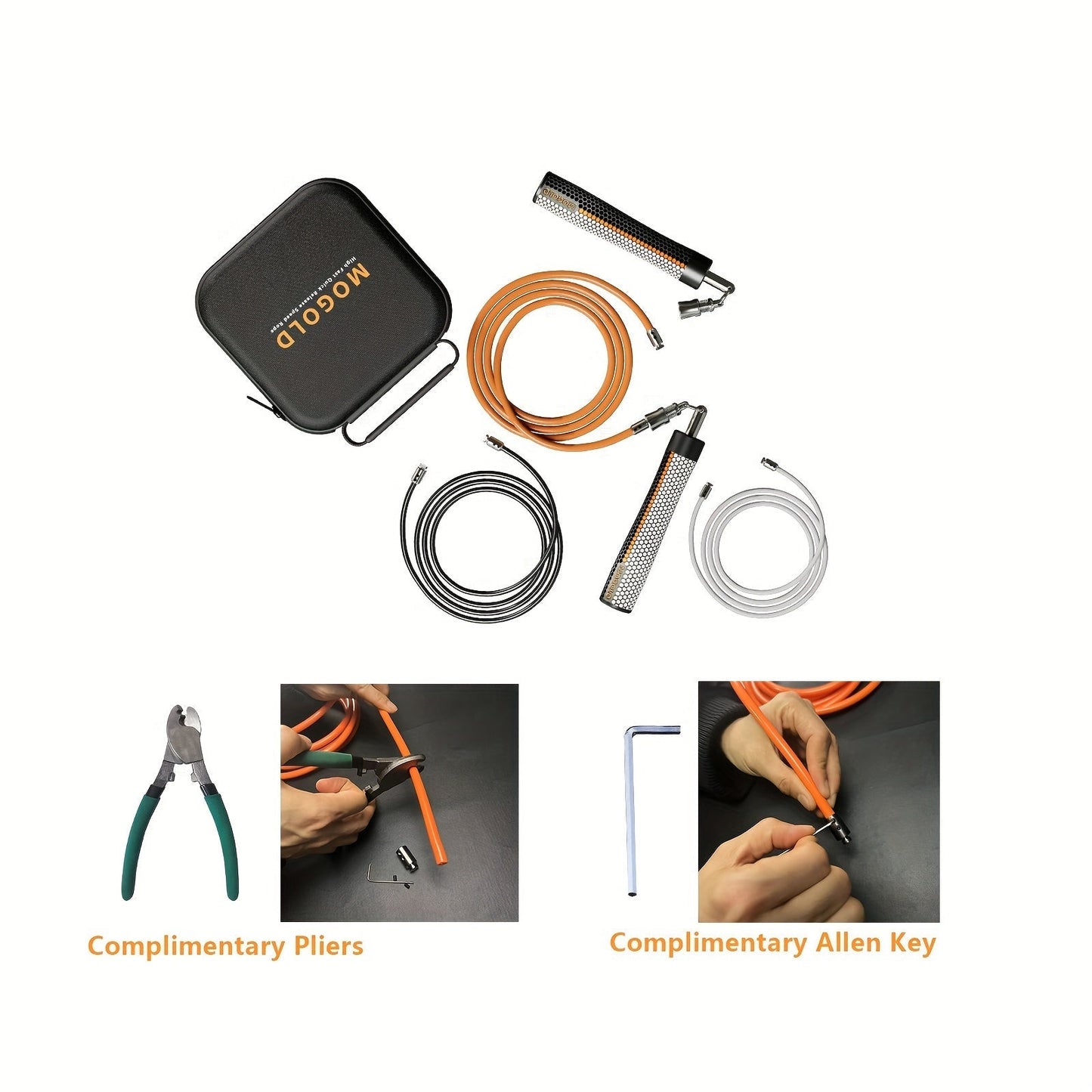 Speed Springtouw – Verstelbaar Jump Rope met Aluminium Handvatten voor Cardio, HIIT & Boksen-4